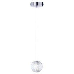 Visconte Tutti Single Ceiling Pendant Light - Chrome - thumbnail 6