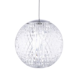Visconte Tutti Single Ceiling Pendant Light - Chrome - thumbnail 1