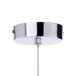 Visconte Tutti Single Ceiling Pendant Light - Chrome - thumbnail 7