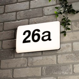Deur LED Outdoor Door Light with Numbers and Sensor - Black and White - thumbnail 6