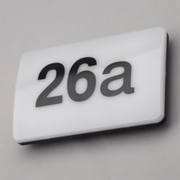 Deur LED Outdoor Door Light with Numbers and Sensor - Black and White - thumbnail 3