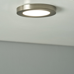 Darly 6 Watt LED Flush Ceiling or Wall Light - Satin Nickel - thumbnail 5