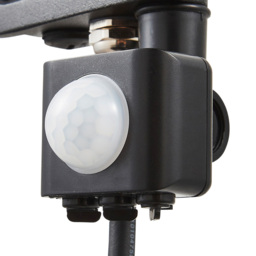 Stanley 10 Watt LED Slimline Outdoor Flood Light with PIR Sensor - Black - thumbnail 6