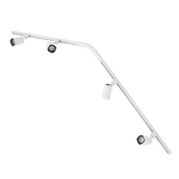 Flexible Single Circuit Track Light Connector - White - thumbnail 2