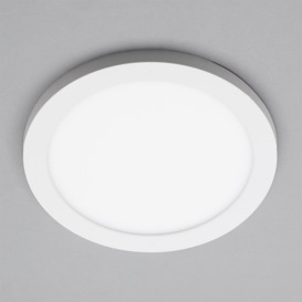 Darly 18 Watt LED Flush Ceiling or Wall Light - White - thumbnail 3