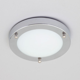 Mari Small Flush Bathroom Ceiling Light - Chrome - thumbnail 3