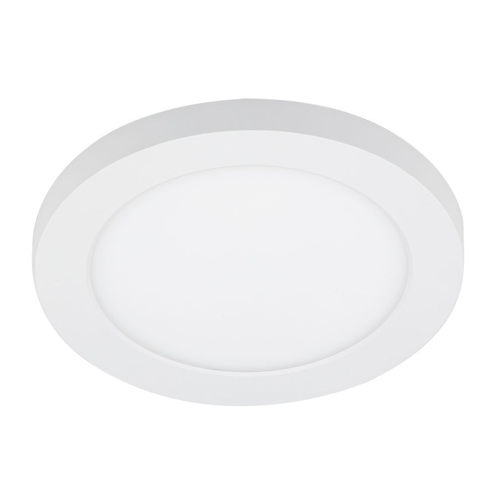 Darly 12 Watt LED Flush Ceiling or Wall Light - White - image 1