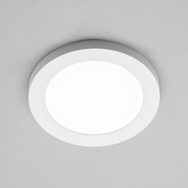 Darly 12 Watt LED Flush Ceiling or Wall Light - White - thumbnail 2