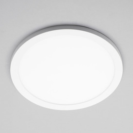 Darly 24 Watt LED Flush Ceiling or Wall Light - White - thumbnail 3