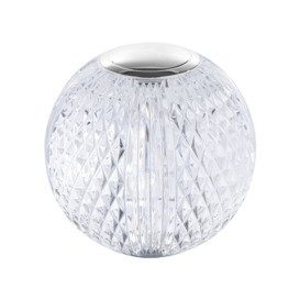 Visconte Tutti Globe Chargeable Table Lamp - Chrome - thumbnail 1