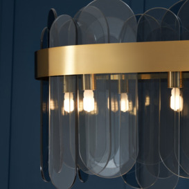 Visconte Avellino 16 Light Ceiling Pendant Light - Brass - thumbnail 2