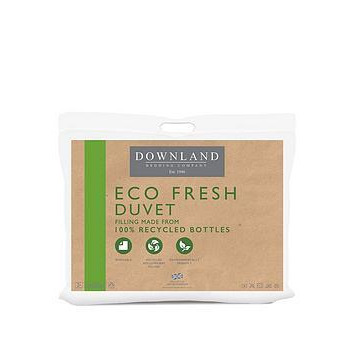 Downland Eco Fresh 4.5 Tog Duvet - White