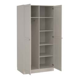 Brande Wardrobe with 2 Frame Doors in Cashmere - thumbnail 5