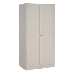 Brande Wardrobe with 2 Frame Doors in Cashmere - thumbnail 1