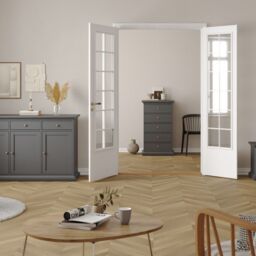 Paris Chest 5 Drawers in Grey - thumbnail 1