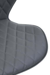 Monet Home Office Chair – Navy Velvet & Chrome - thumbnail 6