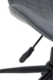 Monet Home Office Chair – Navy Velvet & Chrome - thumbnail 3