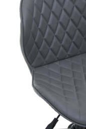 Monet Home Office Chair – Navy Velvet & Chrome - thumbnail 4