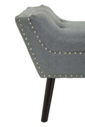 Galerie Fabric Bench – Grey - thumbnail 2