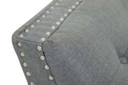 Galerie Fabric Bench – Grey - thumbnail 3