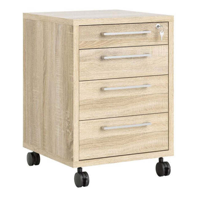 Prima Mobile Cabinet in Oak - image 1