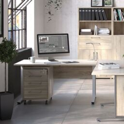 Prima Mobile Cabinet in Oak - thumbnail 5