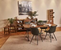 Viremont Oval Stool - thumbnail 2