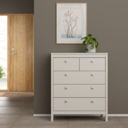Madrid Chest 3+2 Drawers in Cashmere - thumbnail 2