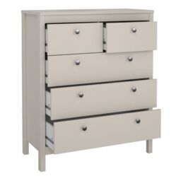 Madrid Chest 3+2 Drawers in Cashmere - thumbnail 4