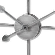 Silver Heart Skeleton Style Wall Clock - thumbnail 3