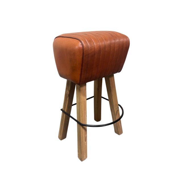 Sylmar Pommel Stool Tan - image 1