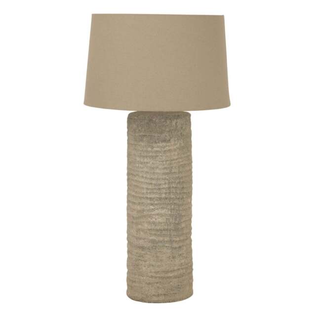 Tall Tuscan Grey Decorative Lamp - image 1