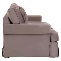 Capri Velvet Sofa – Mink (3 Seat) - thumbnail 2
