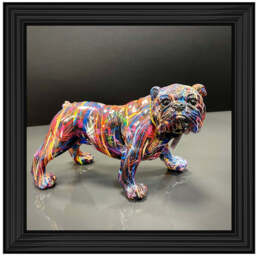 MD419 GRAFFITE BULL DOG -- - thumbnail 3