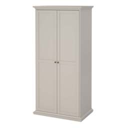 Paris Wardrobe with 2 Doors in Cashmere - thumbnail 3
