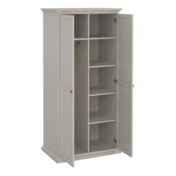 Paris Wardrobe with 2 Doors in Cashmere - thumbnail 5