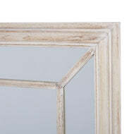 Washed Wood Framed Window Design Mirror - thumbnail 3
