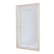 Washed Wood Framed Window Design Mirror - thumbnail 2