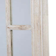 Washed Wood Framed Window Design Mirror - thumbnail 4