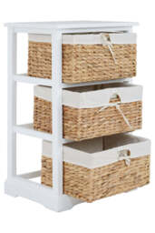 Oakmere Seagrass Chest – 3 Drawer - thumbnail 3