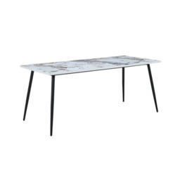 Horizon Large Marble Dining Table - thumbnail 2