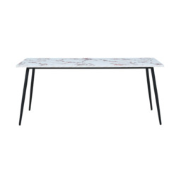 Horizon Large Marble Dining Table - thumbnail 4