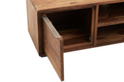 Flint Media Unit – Sheesham & Acacia Wood (1 Door) - thumbnail 6