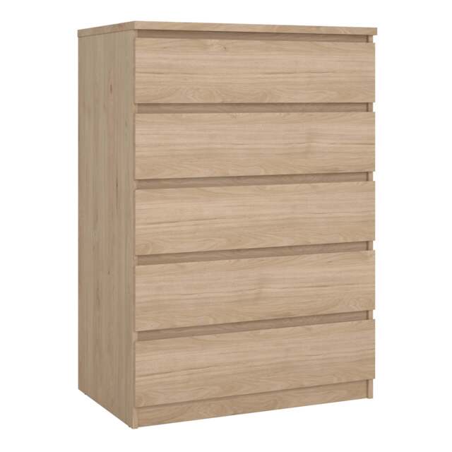 Naia Chest of 5 Drawers in Jackson Hickory Oak - image 1