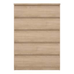 Naia Chest of 5 Drawers in Jackson Hickory Oak - thumbnail 2