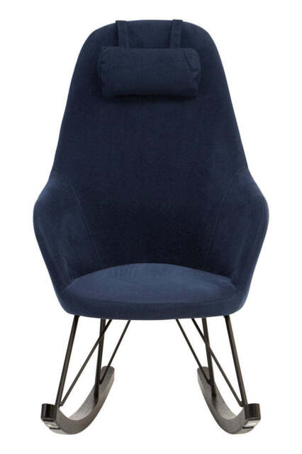 Aura Fabric Chair – Blue - image 1