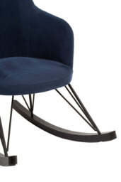 Aura Fabric Chair – Blue - thumbnail 3