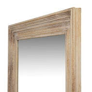Washed Wood Classic Framed Wall Mirror - thumbnail 3
