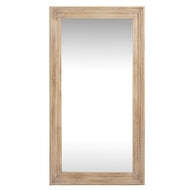 Washed Wood Classic Framed Wall Mirror - thumbnail 1