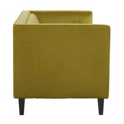 Still 3-Seat Olive Velvet Sofa - thumbnail 2